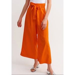 Free People Cropped Wide Leg Pant Size Small